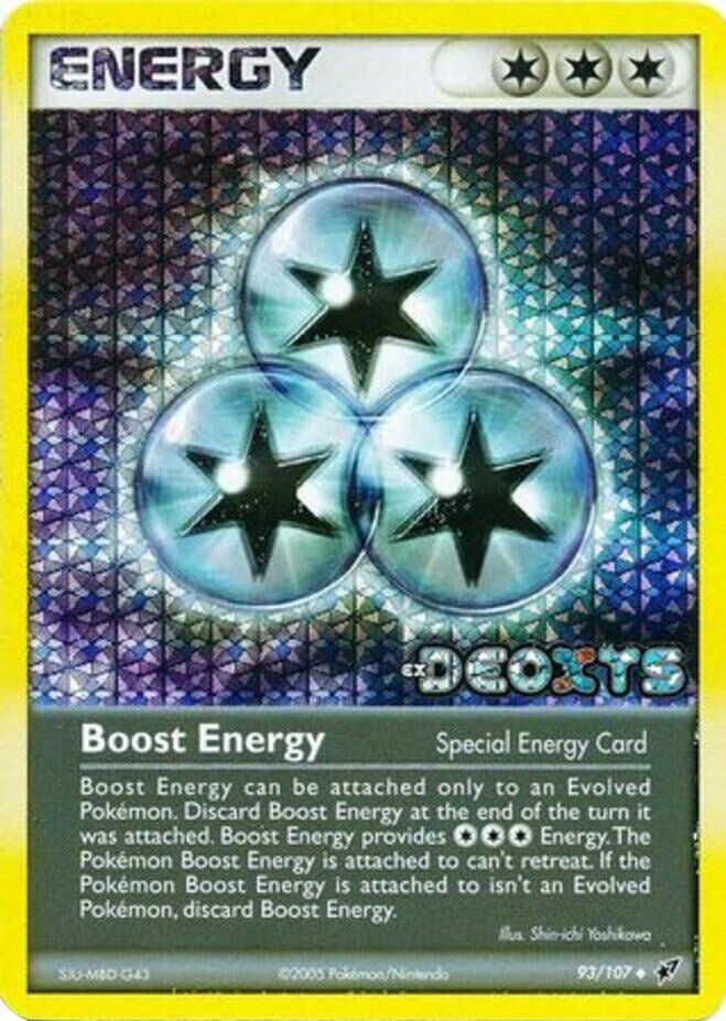 Boost Energy (93/107) (Stamped) [EX: Deoxys] | Nerdhalla Games