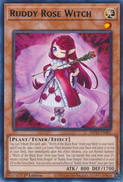 Ruddy Rose Witch [MP22-EN061] Rare | Nerdhalla Games