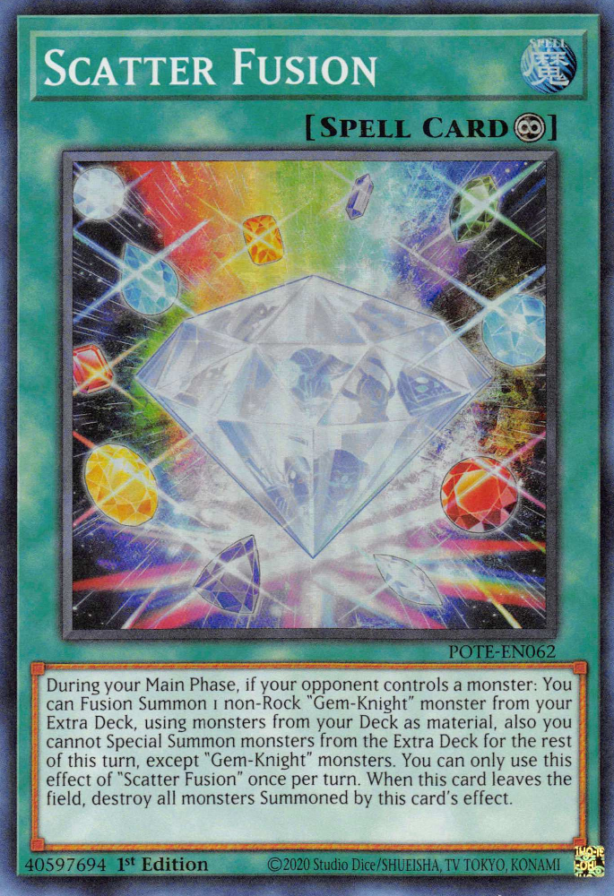 Scatter Fusion [POTE-EN062] Super Rare | Nerdhalla Games