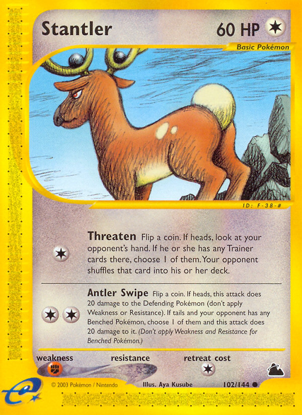 Stantler (102/144) [Skyridge] | Nerdhalla Games