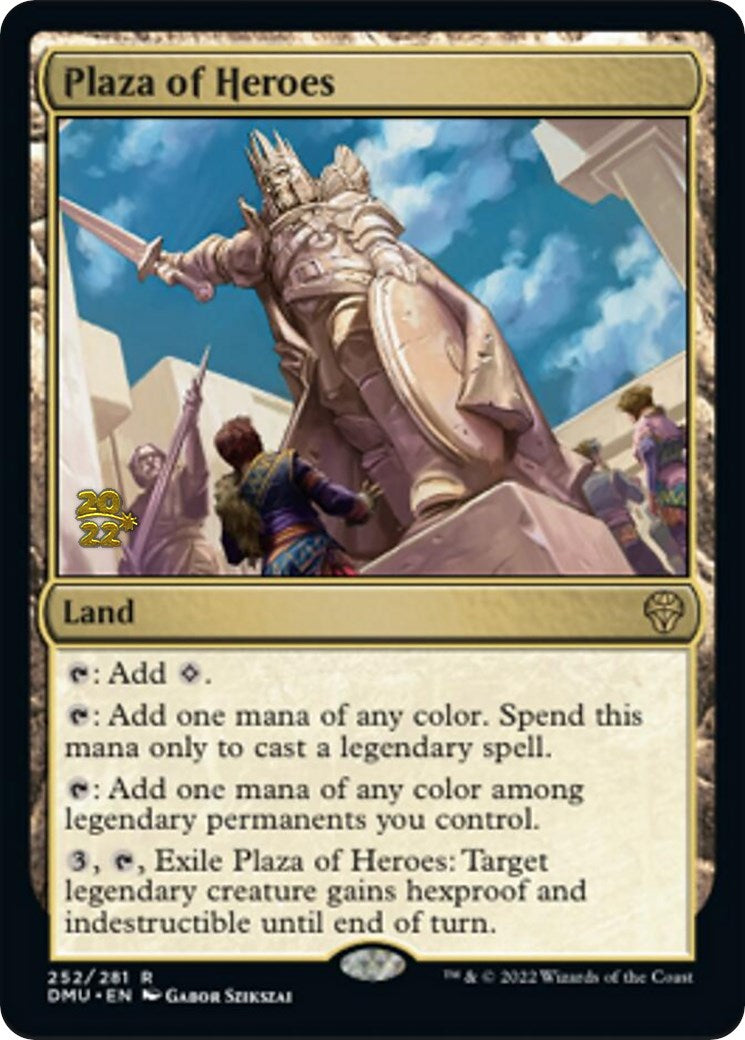 Plaza of Heroes [Dominaria United Prerelease Promos] | Nerdhalla Games