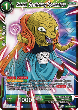 Babidi, Bewitching Domination (Rare) [BT13-075] | Nerdhalla Games