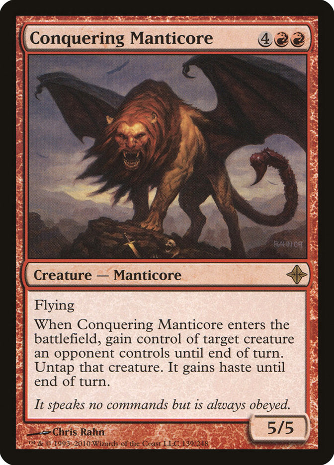 Conquering Manticore [Rise of the Eldrazi] | Nerdhalla Games