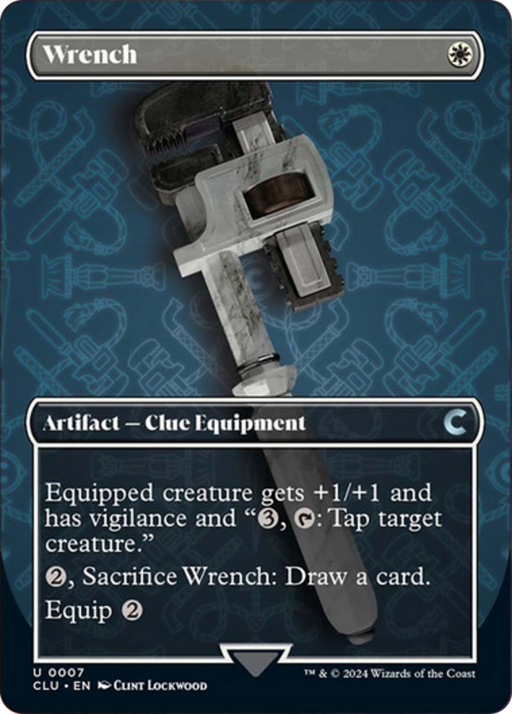 Wrench (Borderless) [Ravnica: Clue Edition] | Nerdhalla Games