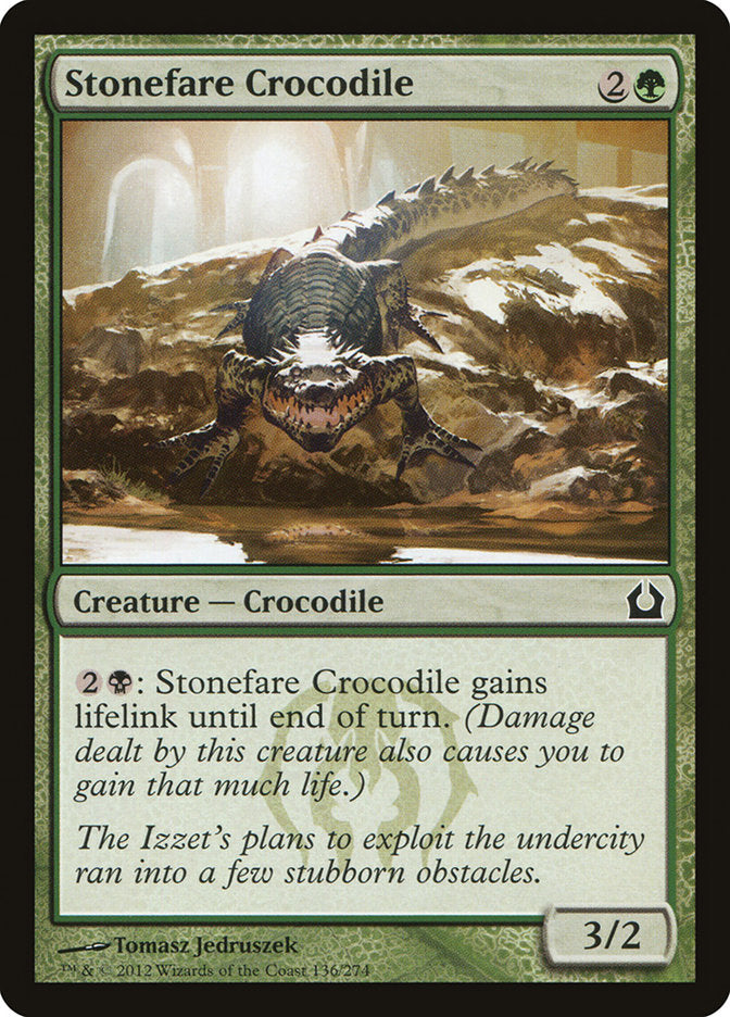 Stonefare Crocodile [Return to Ravnica] | Nerdhalla Games