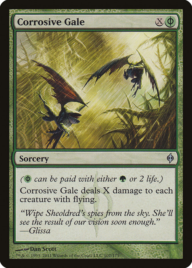 Corrosive Gale [New Phyrexia] | Nerdhalla Games