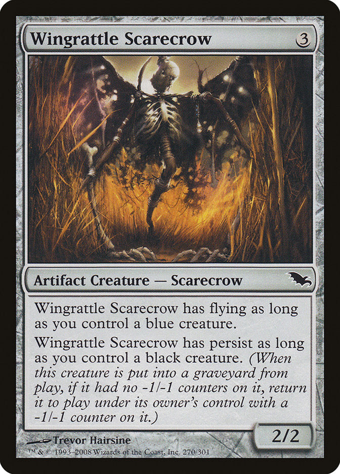 Wingrattle Scarecrow [Shadowmoor] | Nerdhalla Games