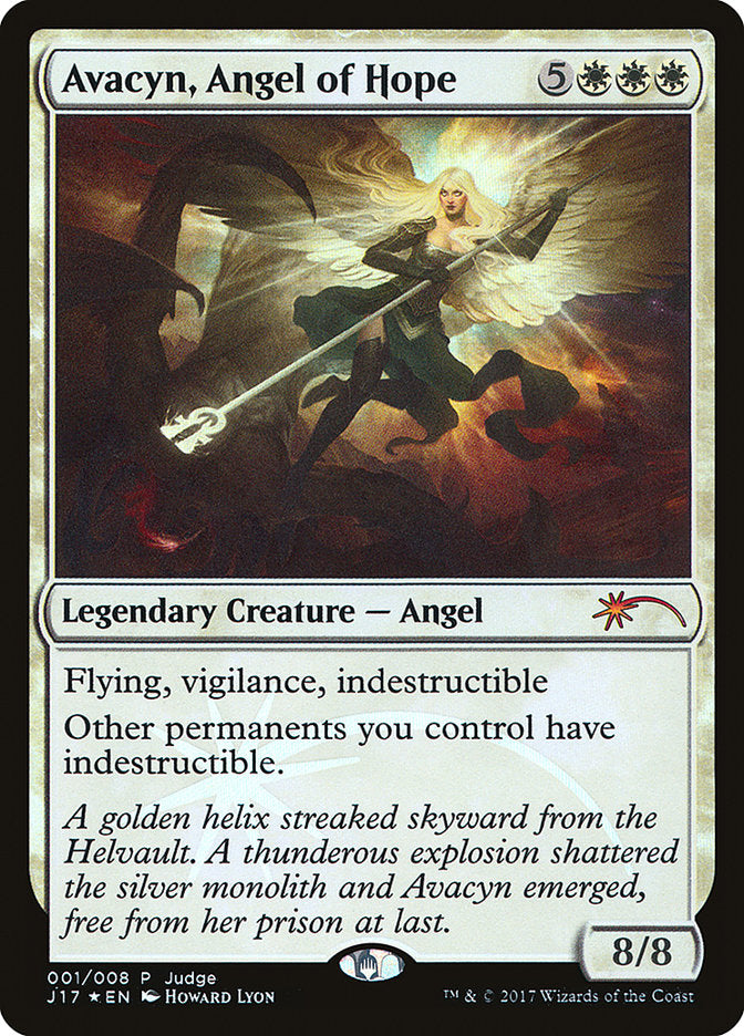 Avacyn, Angel of Hope [Judge Gift Cards 2017] | Nerdhalla Games