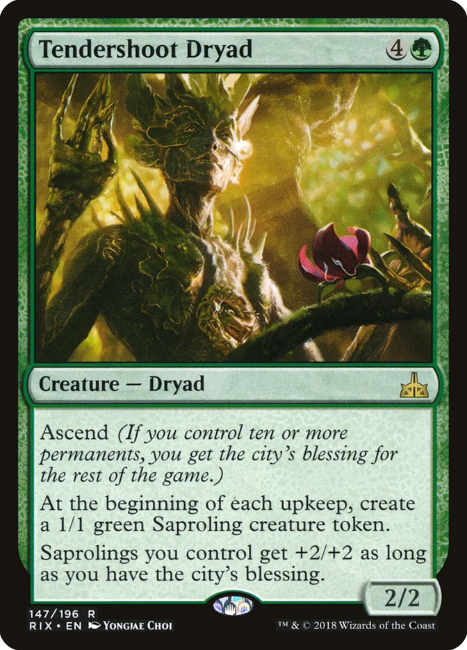 Tendershoot Dryad [Rivals of Ixalan] | Nerdhalla Games