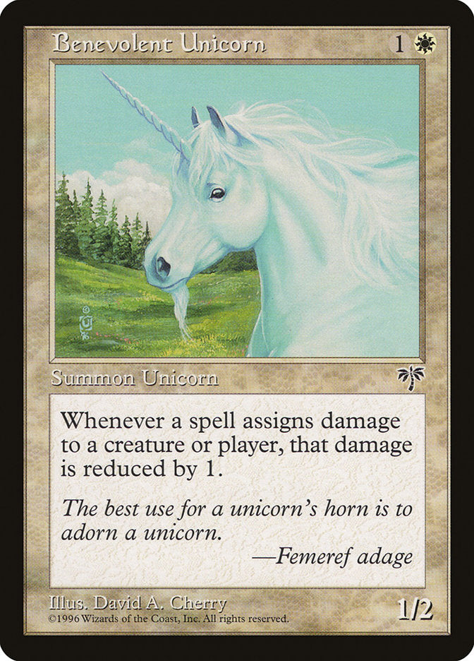 Benevolent Unicorn [Mirage] | Nerdhalla Games