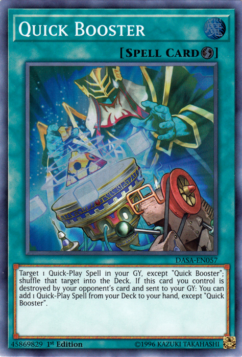 Quick Booster [DASA-EN057] Super Rare | Nerdhalla Games