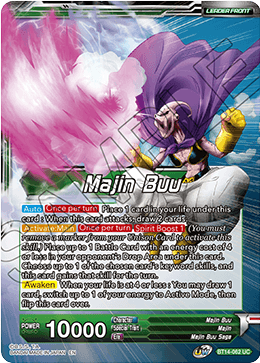 Majin Buu // Majin Buu, Unadulterated Might (BT14-062) [Cross Spirits] | Nerdhalla Games