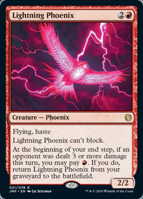 Lightning Phoenix [Jumpstart] | Nerdhalla Games