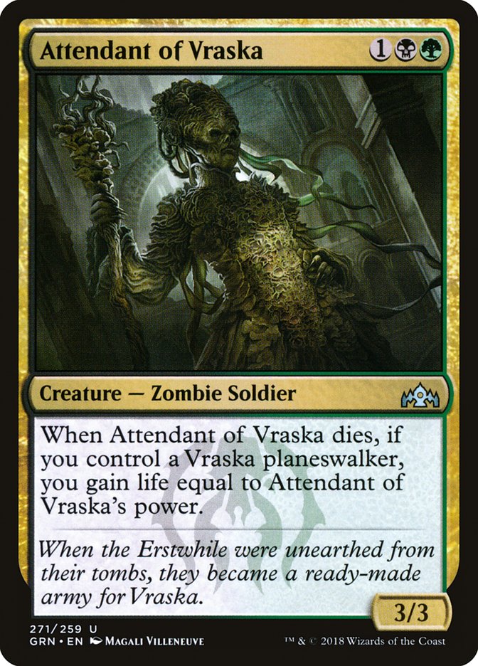 Attendant of Vraska [Guilds of Ravnica] | Nerdhalla Games