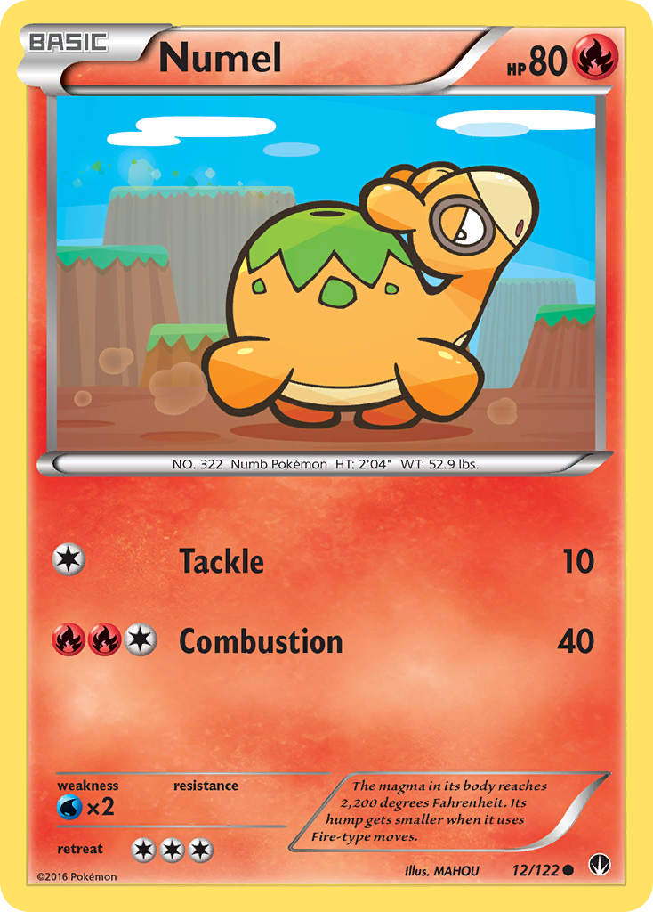 Numel (12/122) [XY: BREAKpoint] | Nerdhalla Games