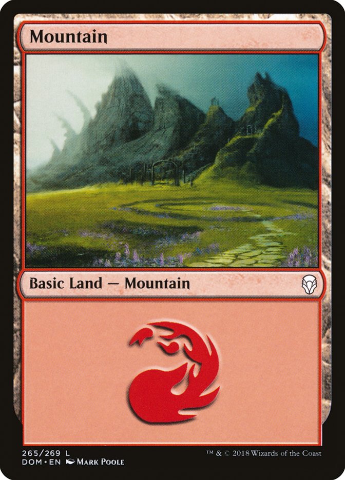 Mountain (265) [Dominaria] | Nerdhalla Games