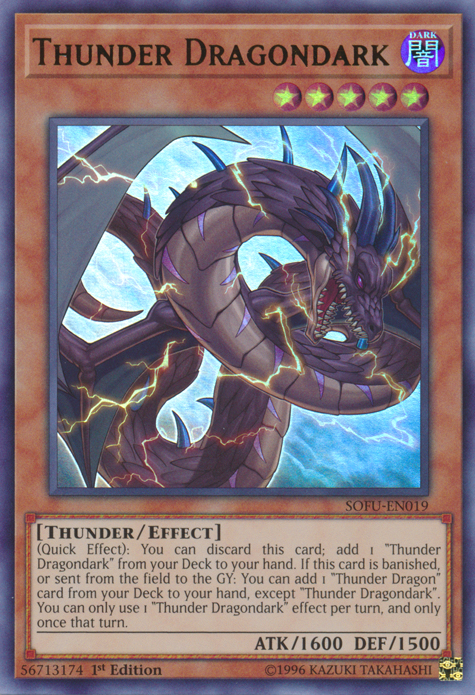 Thunder Dragondark [SOFU-EN019] Ultra Rare | Nerdhalla Games