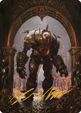 Marut Art Card (Gold-Stamped Signature) [Commander Legends: Battle for Baldur's Gate Art Series] | Nerdhalla Games