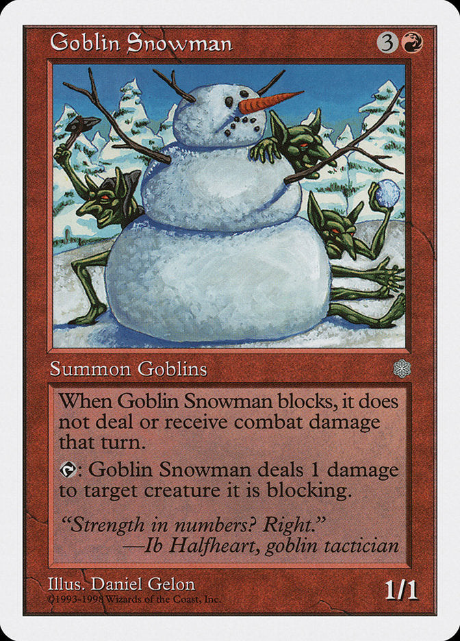 Goblin Snowman [Anthologies] | Nerdhalla Games