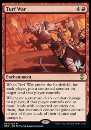 Turf War (Promo Pack) [Streets of New Capenna Commander Promos] | Nerdhalla Games