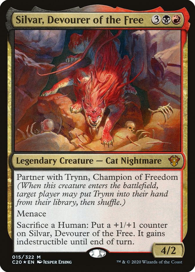 Silvar, Devourer of the Free [Commander 2020] | Nerdhalla Games