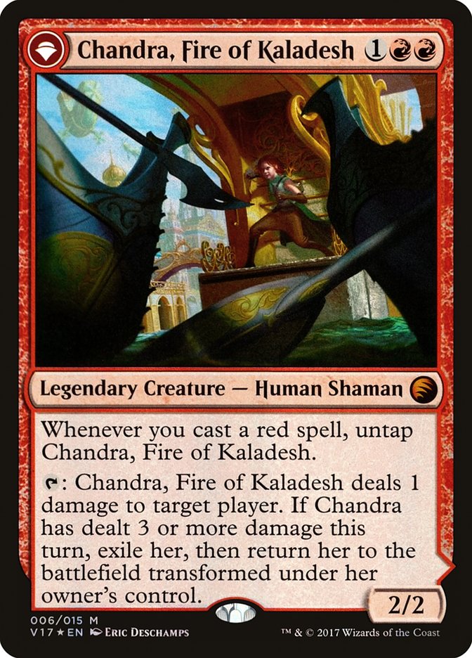 Chandra, Fire of Kaladesh // Chandra, Roaring Flame [From the Vault: Transform] | Nerdhalla Games