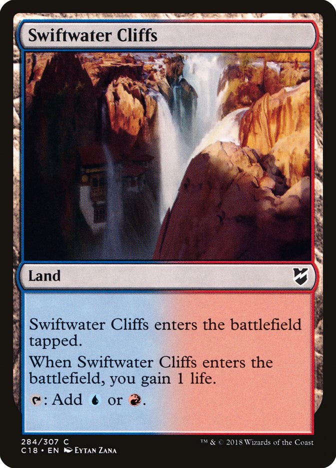 Swiftwater Cliffs [Commander 2018] | Nerdhalla Games