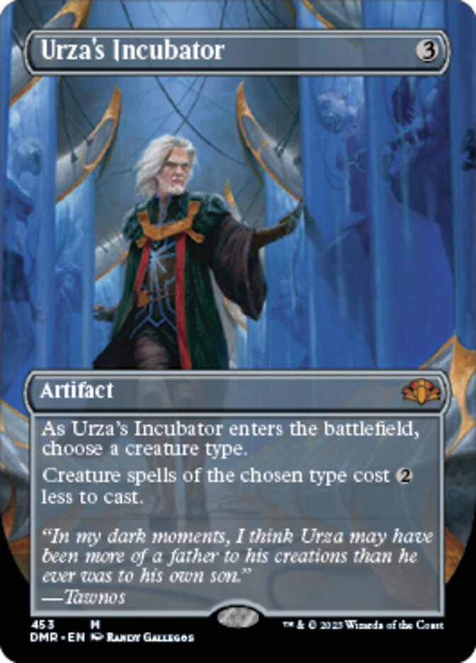 Urza's Incubator (Borderless Alternate Art) [Dominaria Remastered] | Nerdhalla Games