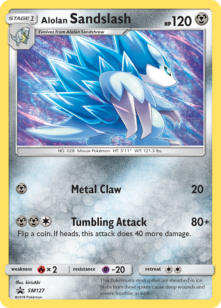 Alolan Sandslash (SM127) [Sun & Moon: Black Star Promos] | Nerdhalla Games