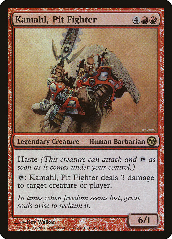 Kamahl, Pit Fighter [Duels of the Planeswalkers] | Nerdhalla Games