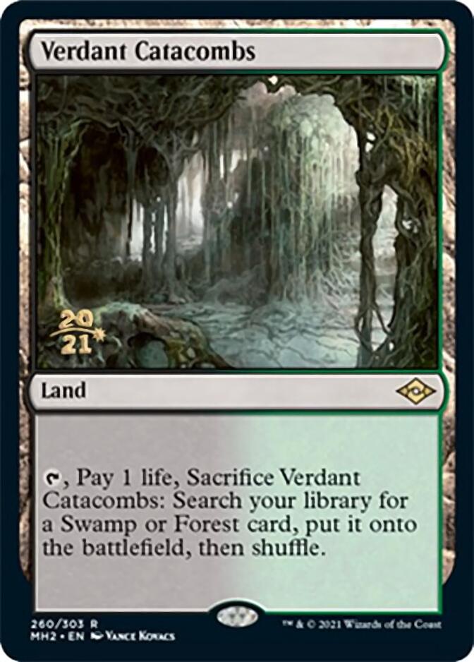 Verdant Catacombs [Modern Horizons 2 Prerelease Promos] | Nerdhalla Games