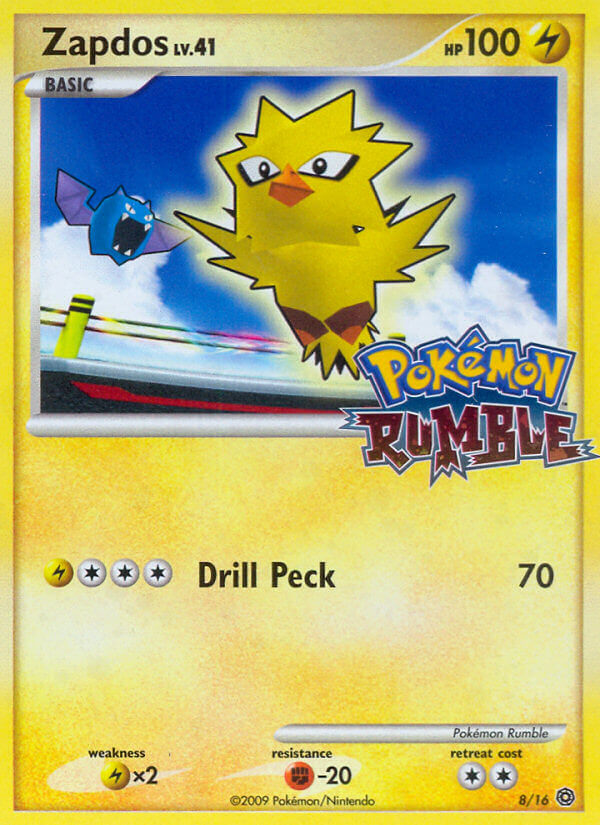 Zapdos (8/16) [Pokémon Rumble] | Nerdhalla Games