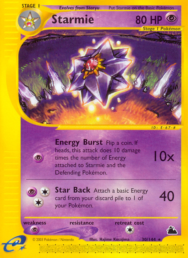 Starmie (30/144) [Skyridge] | Nerdhalla Games