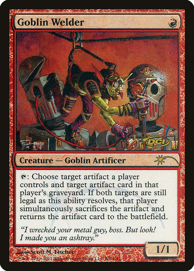 Goblin Welder [Judge Gift Cards 2011] | Nerdhalla Games