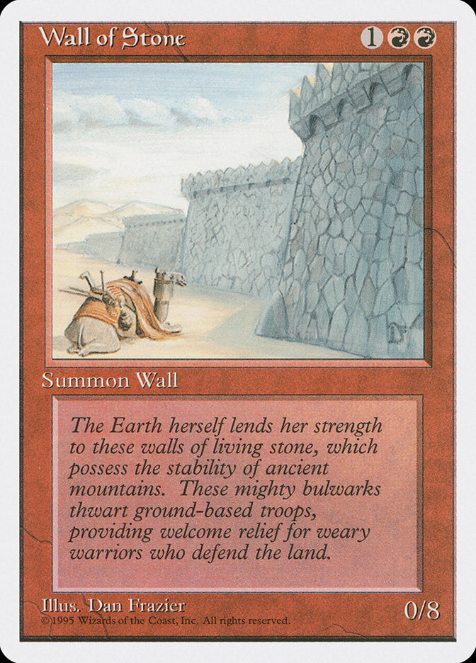 Wall of Stone [Fourth Edition] | Nerdhalla Games