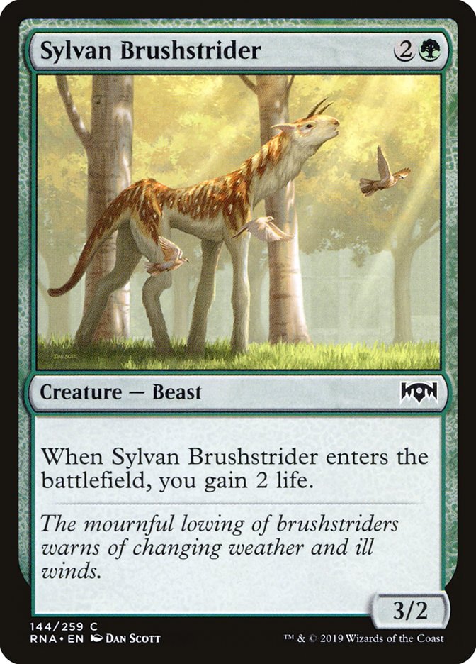 Sylvan Brushstrider [Ravnica Allegiance] | Nerdhalla Games