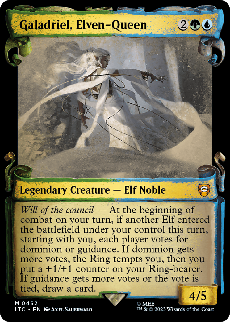 Galadriel, Elven-Queen [The Lord of the Rings: Tales of Middle-Earth Commander Showcase Scrolls] | Nerdhalla Games