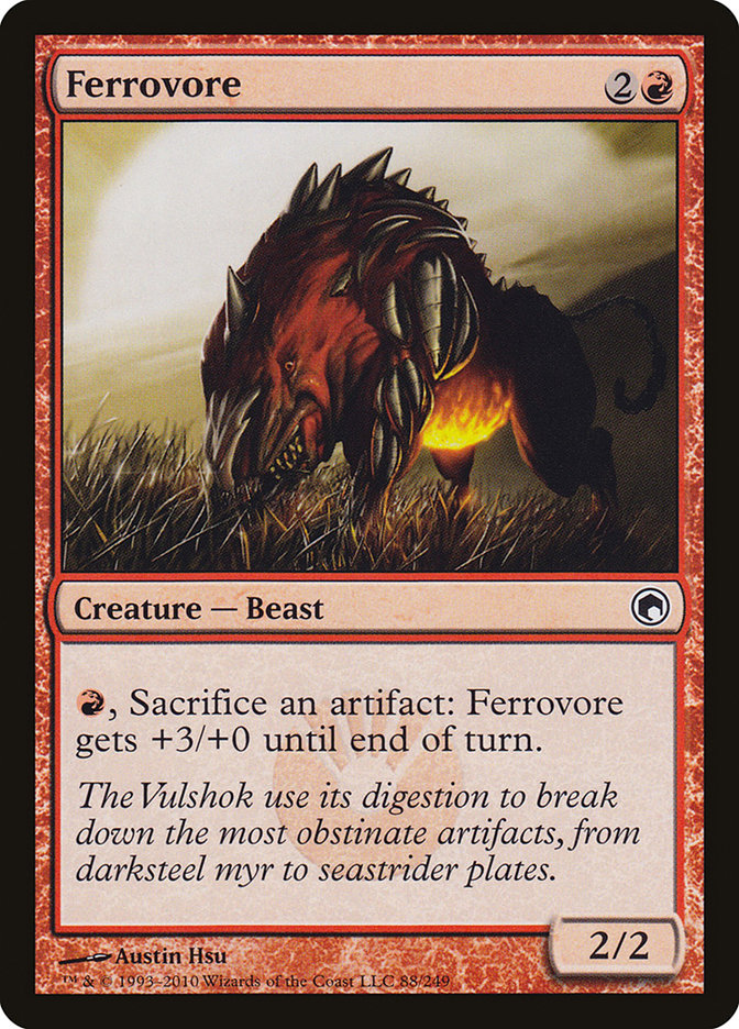 Ferrovore [Scars of Mirrodin] | Nerdhalla Games