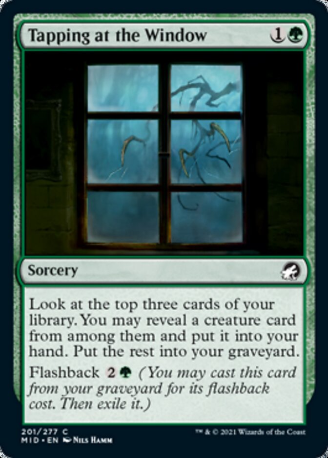 Tapping at the Window [Innistrad: Midnight Hunt] | Nerdhalla Games