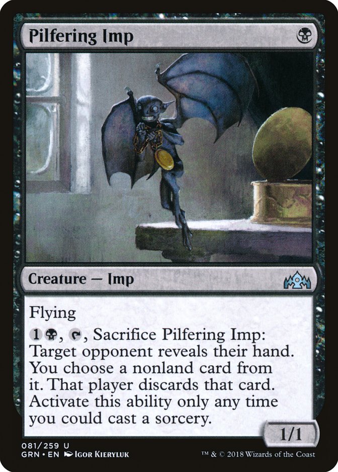 Pilfering Imp [Guilds of Ravnica] | Nerdhalla Games