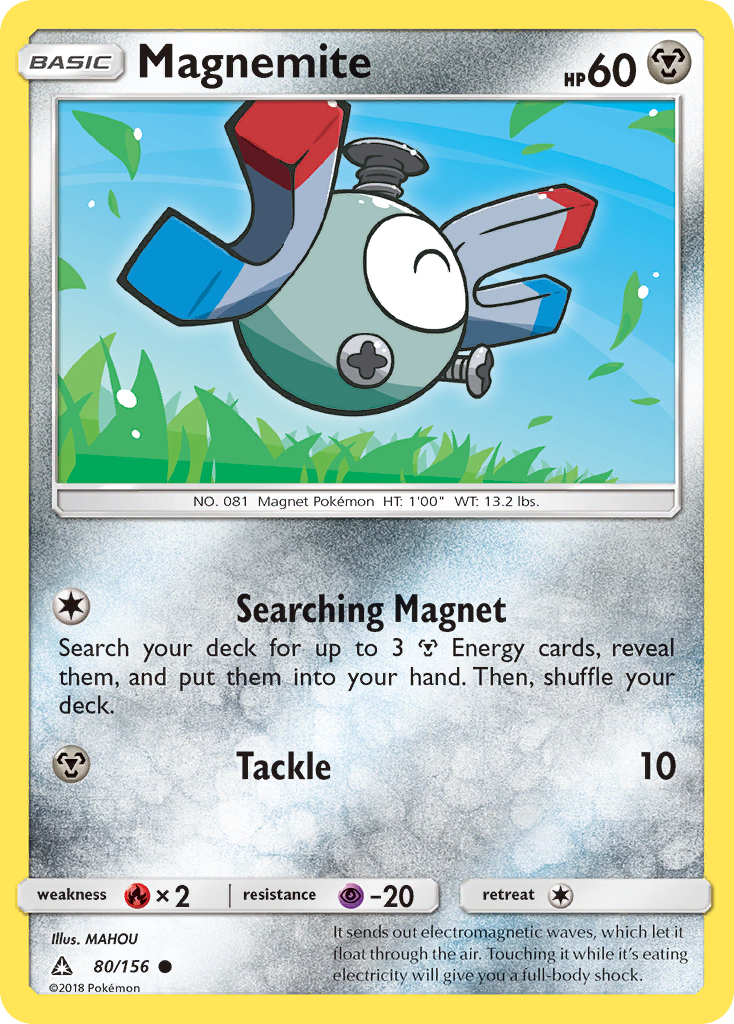 Magnemite (80/156) [Sun & Moon: Ultra Prism] | Nerdhalla Games