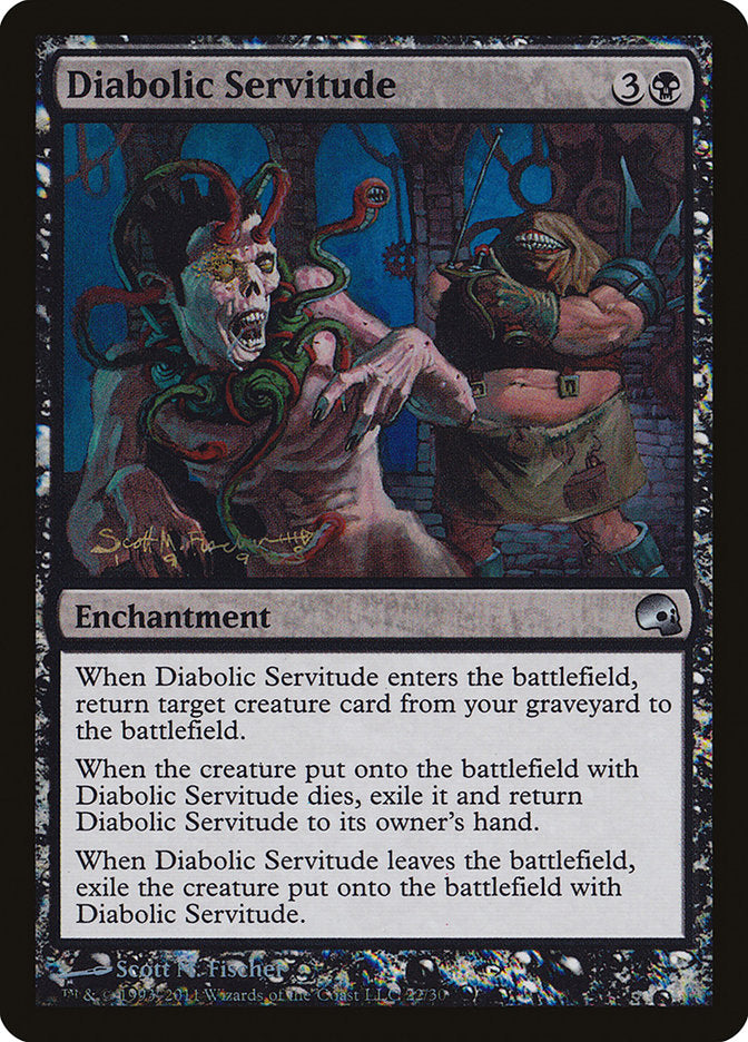 Diabolic Servitude [Premium Deck Series: Graveborn] | Nerdhalla Games