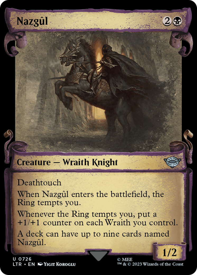 Nazgul (0726) [The Lord of the Rings: Tales of Middle-Earth Showcase Scrolls] | Nerdhalla Games