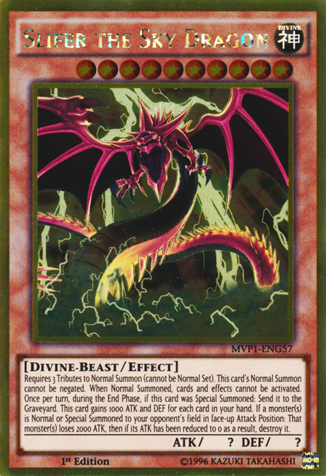 Slifer the Sky Dragon [MVP1-ENG57] Gold Rare | Nerdhalla Games