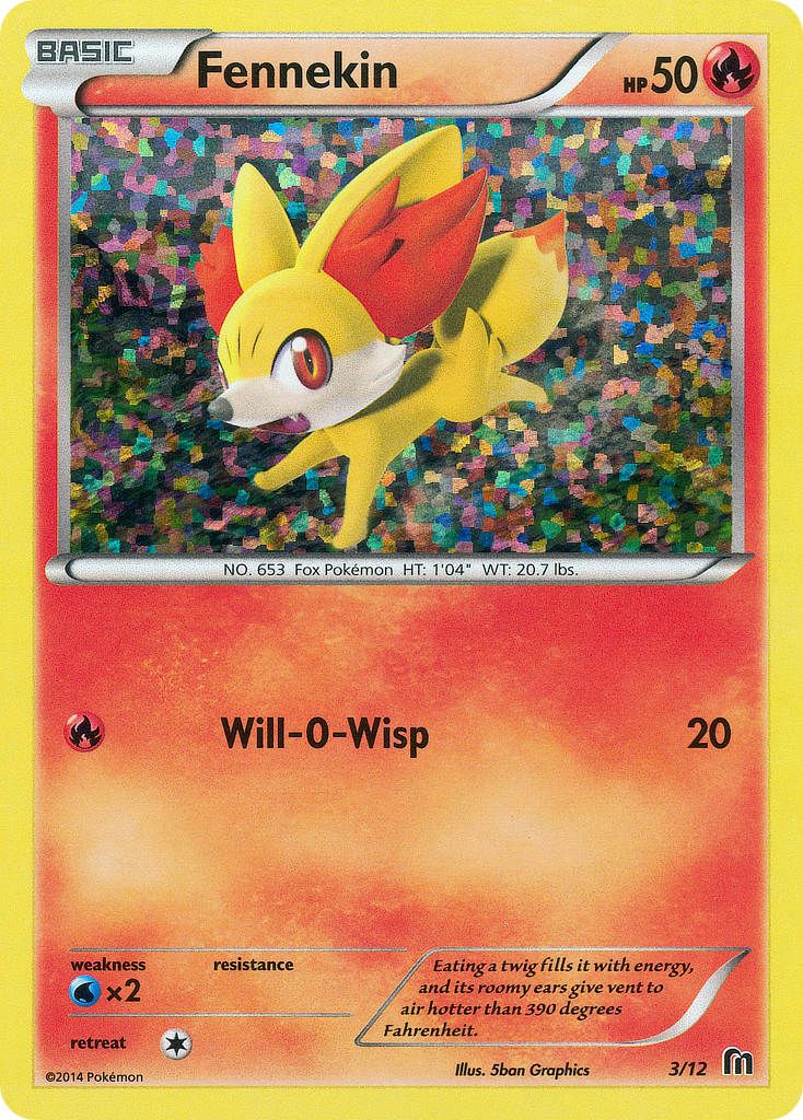 Fennekin (3/12) [McDonald's Promos: 2014 Collection] | Nerdhalla Games