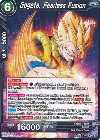 Gogeta, Fearless Fusion [BT12-137] | Nerdhalla Games