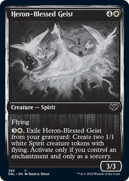 Heron-Blessed Geist [Innistrad: Double Feature] | Nerdhalla Games