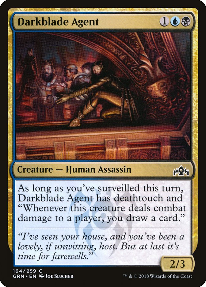 Darkblade Agent [Guilds of Ravnica] | Nerdhalla Games