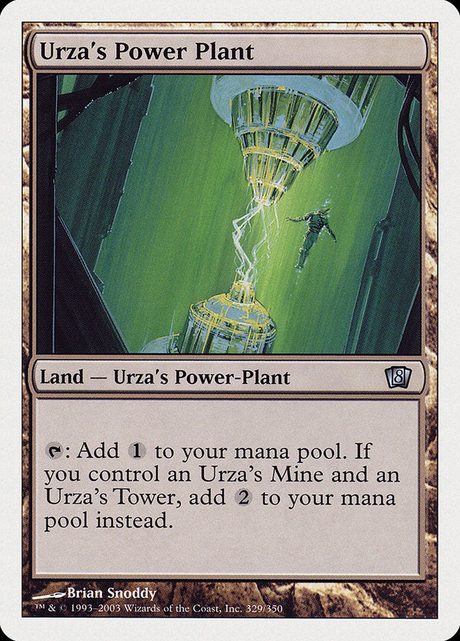 Urza's Power Plant [Eighth Edition] | Nerdhalla Games