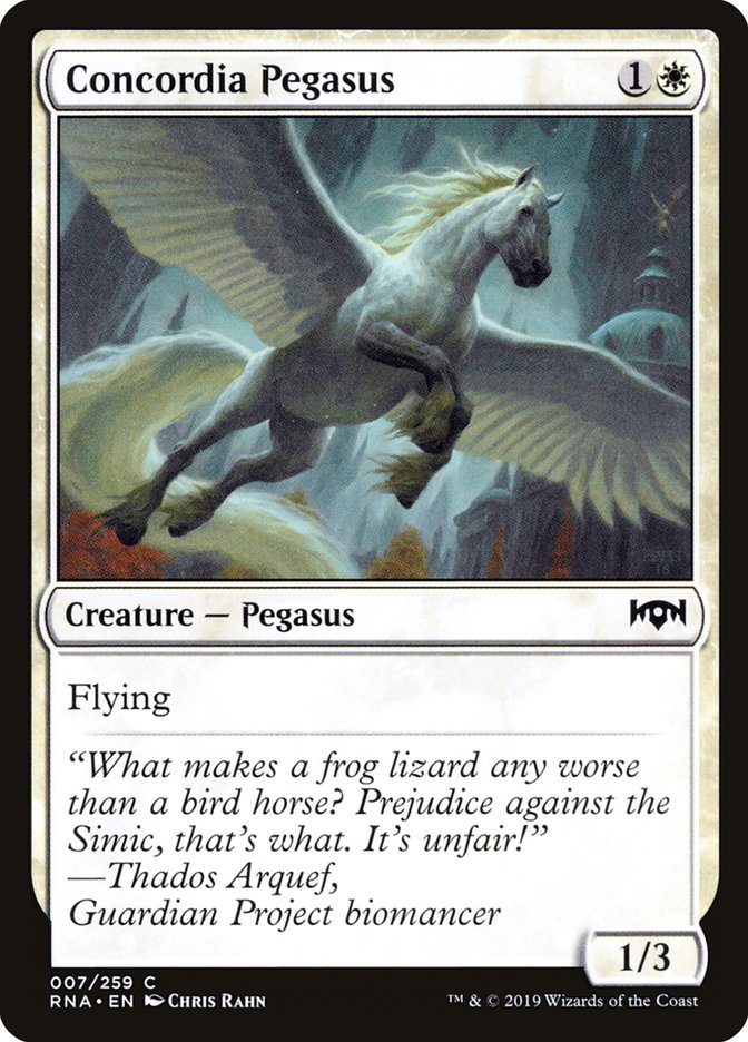 Concordia Pegasus [Ravnica Allegiance] | Nerdhalla Games